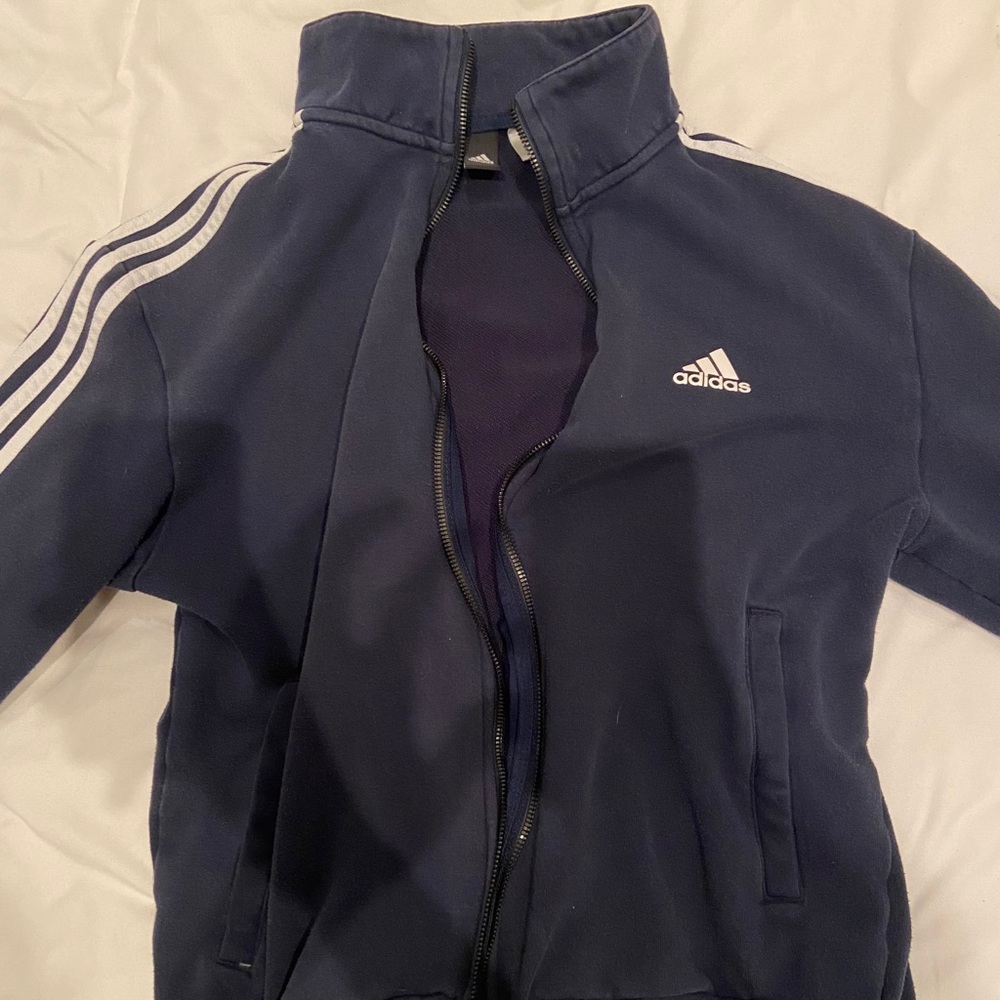 adidas Fleece Track Jacket